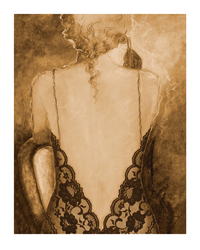 Lingerie I Art Print - HalfMoonMusic