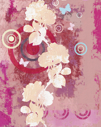 On a Summer Day Flowers Art Print - HalfMoonMusic
