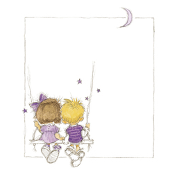 Children's World I Art Print - HalfMoonMusic