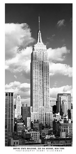 Empire State Building Art Print - HalfMoonMusic
