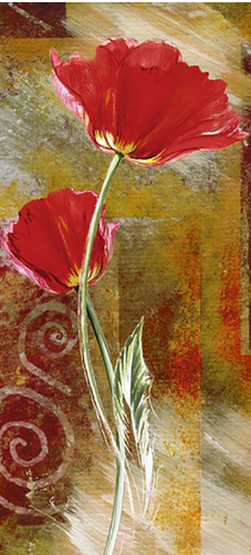 Two Tulips Art Print - HalfMoonMusic