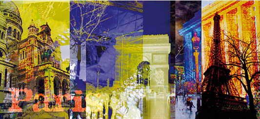 Paris Art Print - HalfMoonMusic