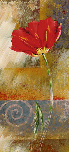 One Tulip Art Print - HalfMoonMusic