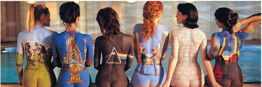 Pink Floyd Back Catalog Art Print - HalfMoonMusic