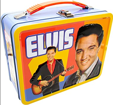 Elvis Retro Lunch Box - HalfMoonMusic