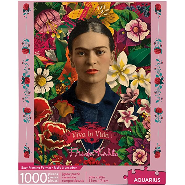 Frida Kahlo 1000 Piece Puzzle - HalfMoonMusic