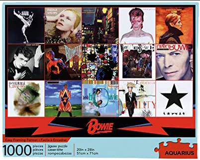 David Bowie Album Covers 1000 Piece Puzzle - HalfMoonMusic