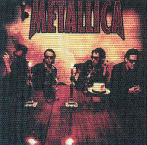 Metallica Table Sticker - HalfMoonMusic