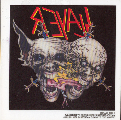 Slayer Window Cling - HalfMoonMusic