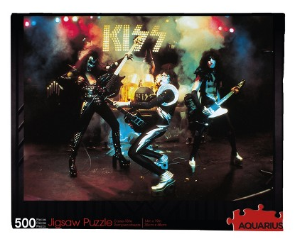 KISS On Stage 500 Piece Puzzle - HalfMoonMusic