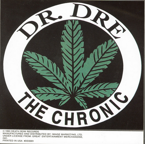 Dr. Dre Chronic Window Sticker - HalfMoonMusic