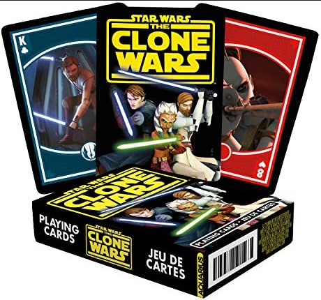 Star Wars The Clone Wars Playing Cards - HalfMoonMusic