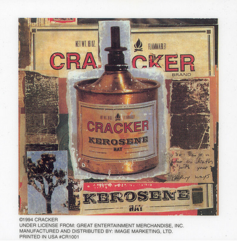 Cracker Kerosene Static Sticker - HalfMoonMusic