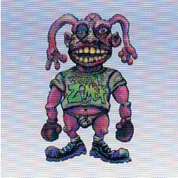 White Zombie Window Sticker - HalfMoonMusic