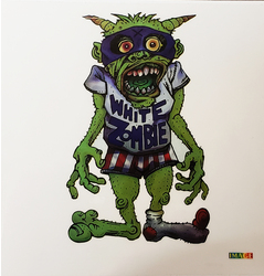 White Zombie (Green) Window Sticker - HalfMoonMusic