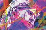 Kurt Cobain Poster - HalfMoonMusic