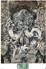 Cthulu Poster - HalfMoonMusic