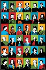 Femenist Icon Poster - HalfMoonMusic