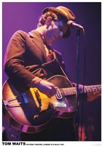 Tom Waits Poster - HalfMoonMusic
