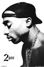 Tupac Poster - HalfMoonMusic