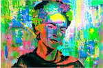 Psychadelic Frida Kahlo Poster - HalfMoonMusic