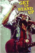Bob Marley Stand Up Poster - HalfMoonMusic