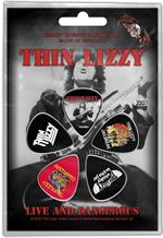 Thin Lizzie Guitar Picks - HalfMoonMusic