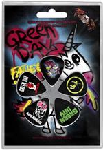 Green Day Guitar Picks - HalfMoonMusic