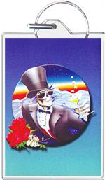 Grateful Dead Keychain - HalfMoonMusic