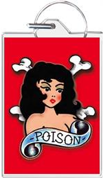 Poison Keychain - HalfMoonMusic