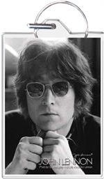 John Lennon Keychain - HalfMoonMusic