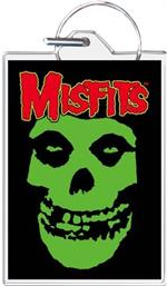 Misfits Skull Keychain - HalfMoonMusic