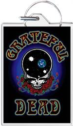 Grateful Dead Space Your Face Keychain - HalfMoonMusic