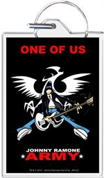 Johnny Ramone Army Keychain - HalfMoonMusic