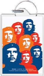 Che Guevara Hasta Keychain - HalfMoonMusic