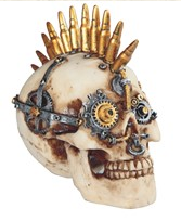 Bullet Skull Statue - HalfMoonMusic