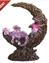 Moon Dragon Statue - HalfMoonMusic