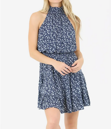 High Neck Tank Dress - HalfMoonMusic