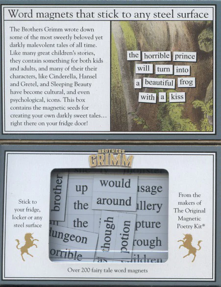 Magnetic Poetry Kit: Brothers Grimm Edition - HalfMoonMusic