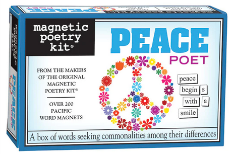 Magnetic Poetry Kit: Peace Edition - HalfMoonMusic