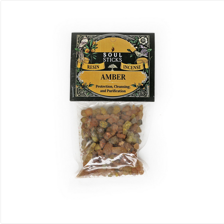 Amber Resin Incense - HalfMoonMusic