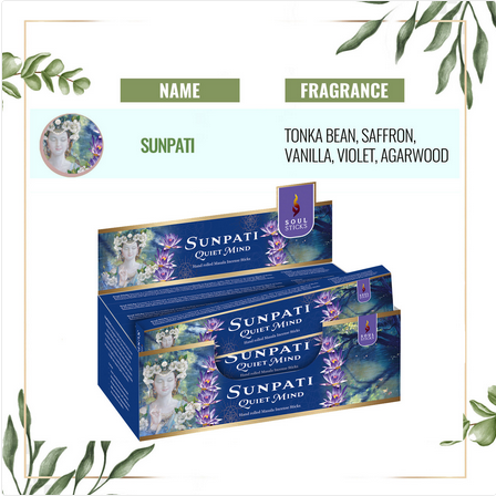 Sunpati Natural Incense - HalfMoonMusic