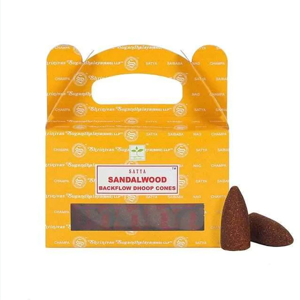 Satya Backflow Incense - HalfMoonMusic