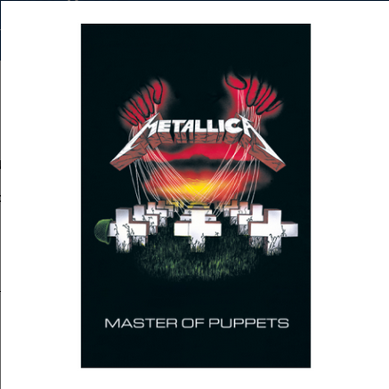 11x17 Metallica Countertop Poster - HalfMoonMusic