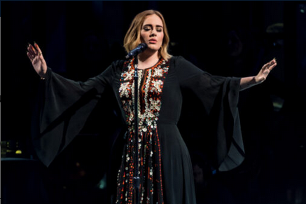 11x17 Adele Countertop Poster - HalfMoonMusic