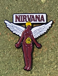 Nirvana In Utero Hat Pin - HalfMoonMusic