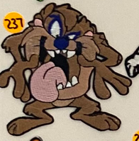 Tazmanian Devil Patch - HalfMoonMusic