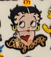 Betty Boop Patch - HalfMoonMusic