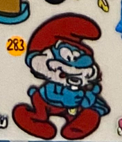 Papa Smurf Patch - HalfMoonMusic