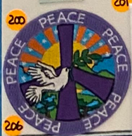 Peace Dove Patch - HalfMoonMusic